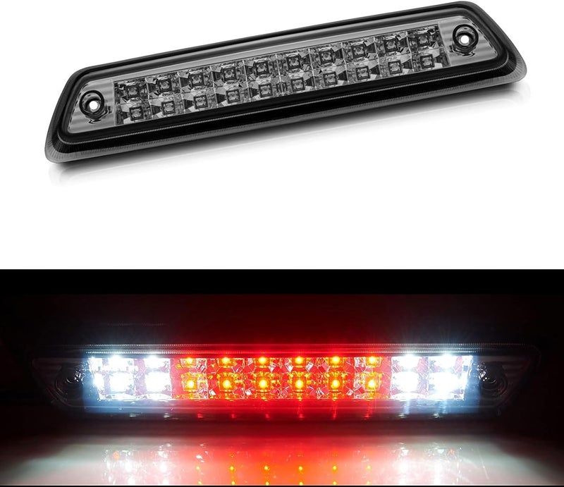 Cxdar Third 3rd Brake Light, LED High Mount Stop Light for 2009-2014 Ford F150, 10-14 Lincoln Mark LT, Rear Center Cab Roof Tail Cargo Lamp, DOES NOT FIT SVT Raptor & Models with Hill Descent Control - Image 1
